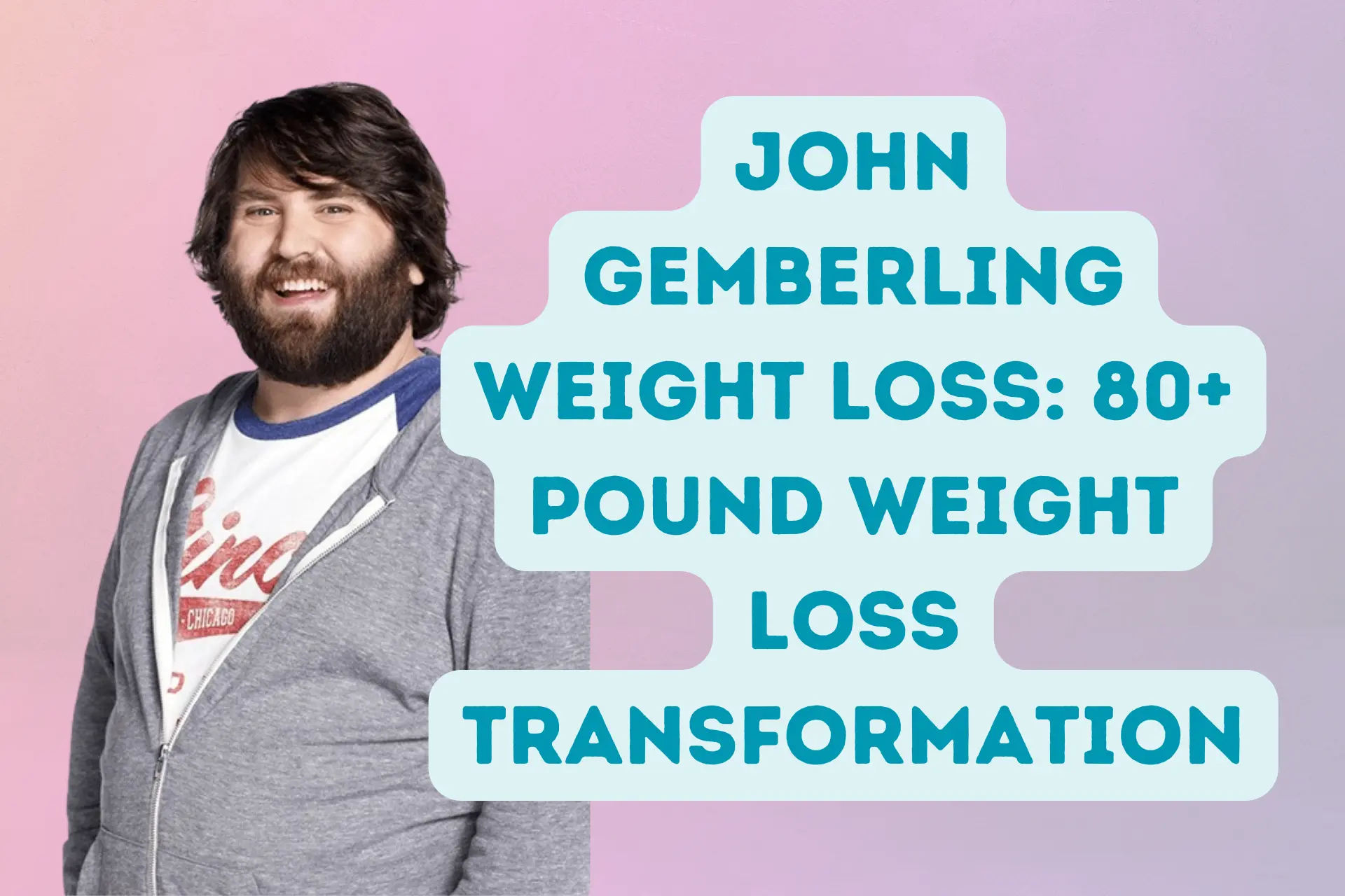 John Gemberling Weight Loss 80+ Pound Weight Loss Transformation
